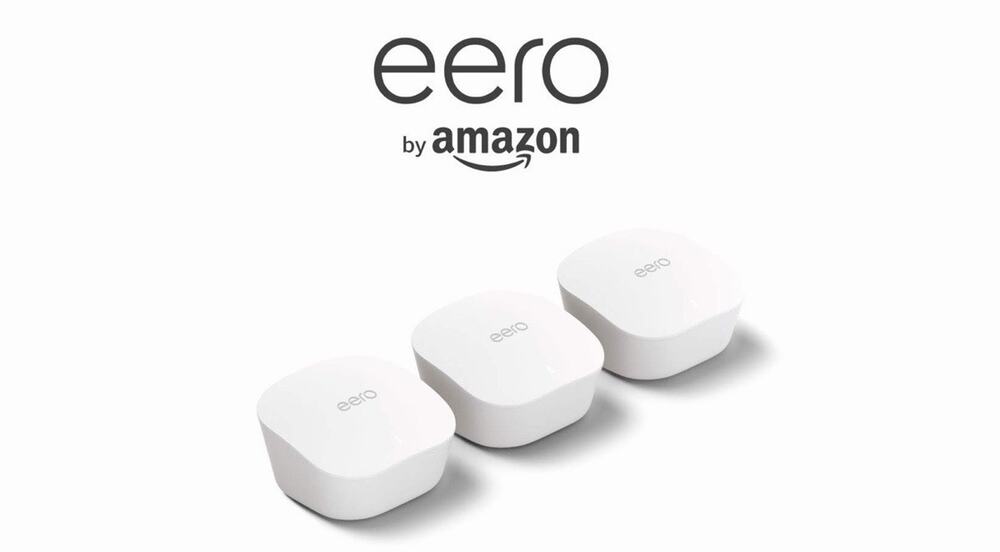 Amazon eero mesh WiFi system router replacement (3-pack) 3rd Generation